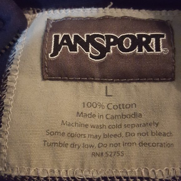 Michigan Wolverines full-zip cotton sweatshirt, no hood. Size Large - Picture 2 of 4